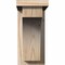 Ekena Millwork Huntington Smooth Corbel w/Backplate, Douglas Fir, 5 1/2"W x 12"D x 12"H COR06X12X12HUN01SDF - alternate 4